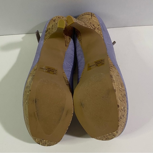 Qupid Women's 8.5 & 7.5 & 7 Purple Heels - Picture 6 of 8